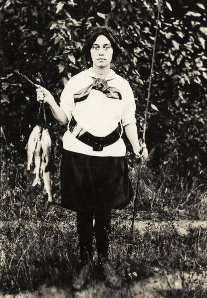 opal whiteley with fish