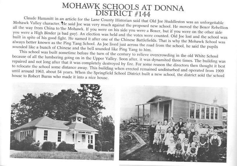 Polley - Mohawk School - Huddleston - Ping Yang mohawk valley schools