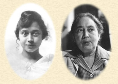 girl and woman opal whiteley opal whiteley as a girl and as an older woman