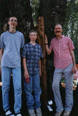 fred ure and his family