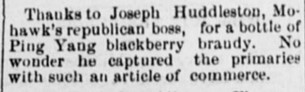 Joe Huddleston, a Republican